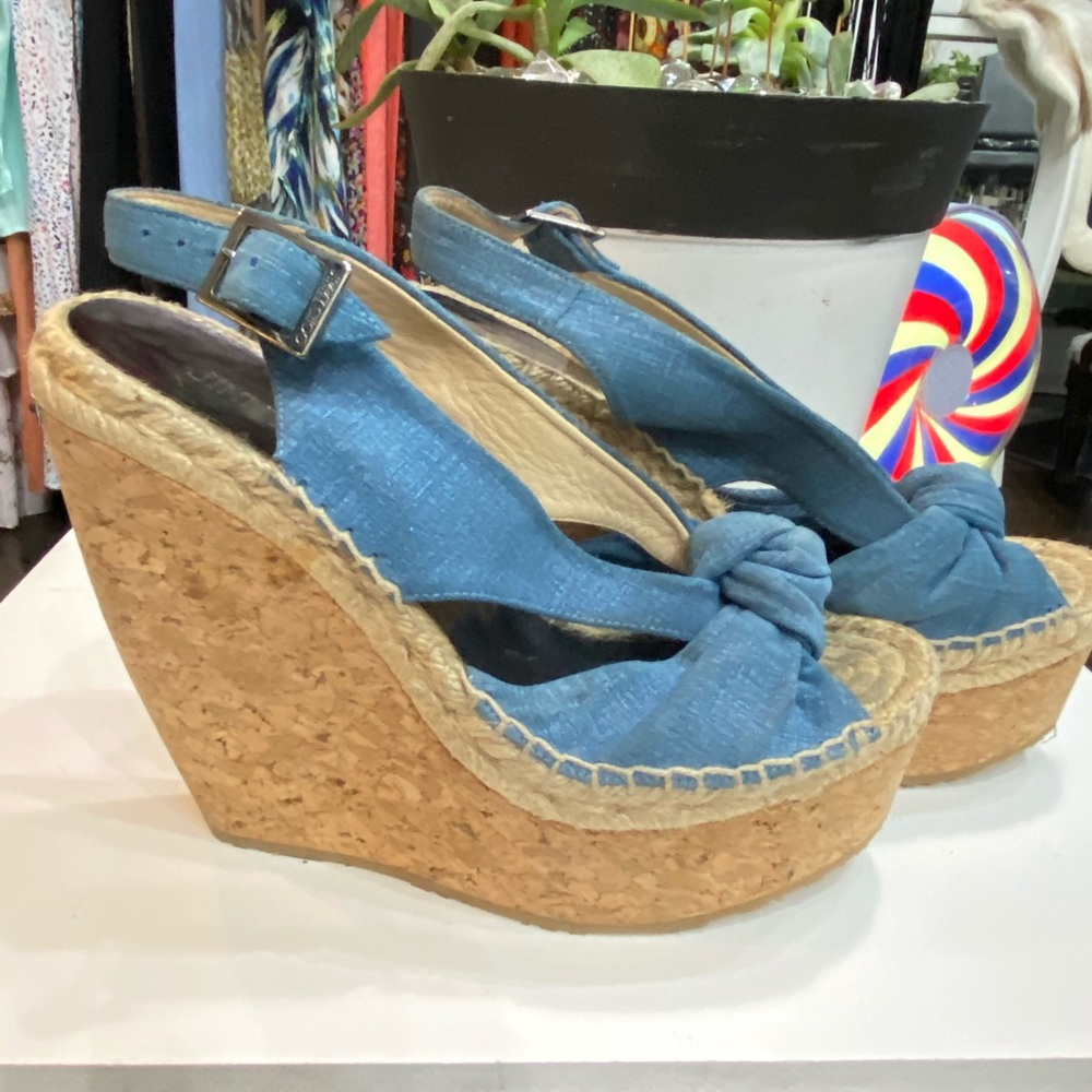 Jimmy Choo Cork Wedges